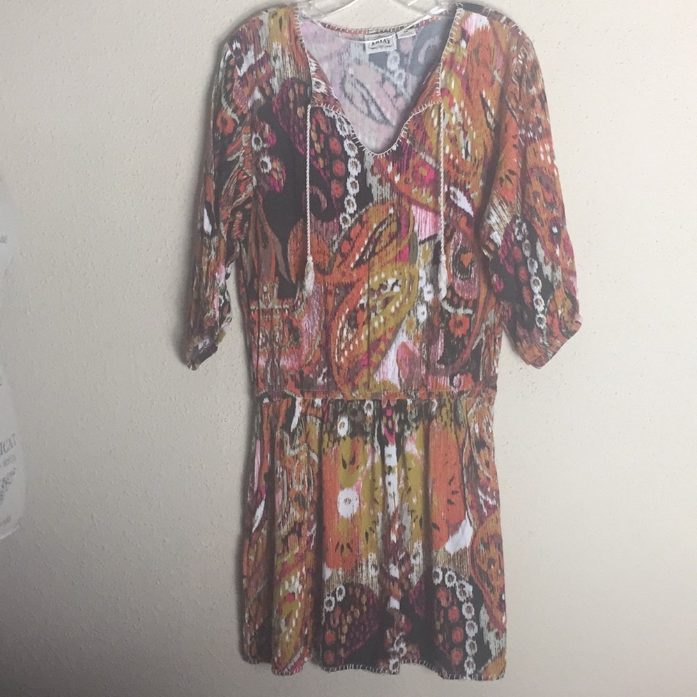 Ariat Western Cowgirl Drop Waist Dress Size S/P